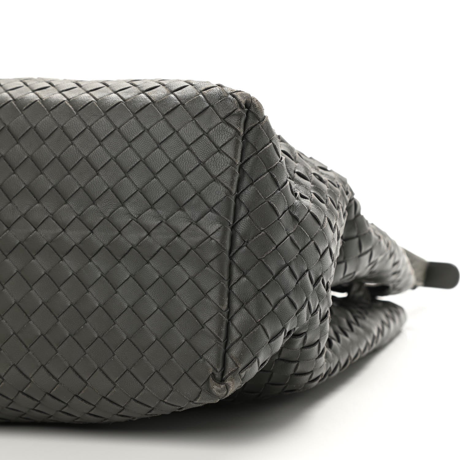 Bottega Veneta Nappa Intrecciato Bella Tote Grey 10 of 13