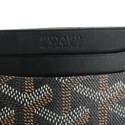 Goyard Goyardine Saint Sulpice Card Holder Black 6 of 8