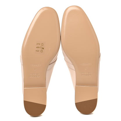 Hermes Goatskin Oz Mules 37 Blanc Poros 5 of 8