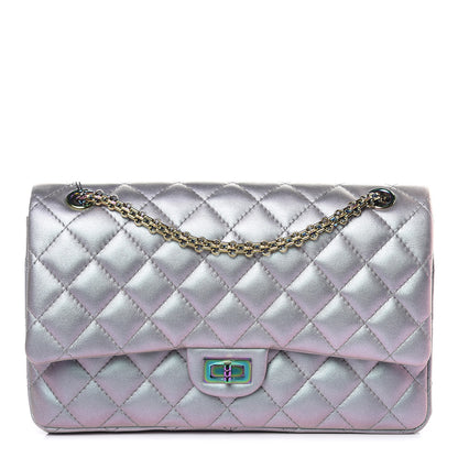Chanel Iridescent Lambskin Quilted 2.55 Reissue 226 Flap Light Purple 1 of 12