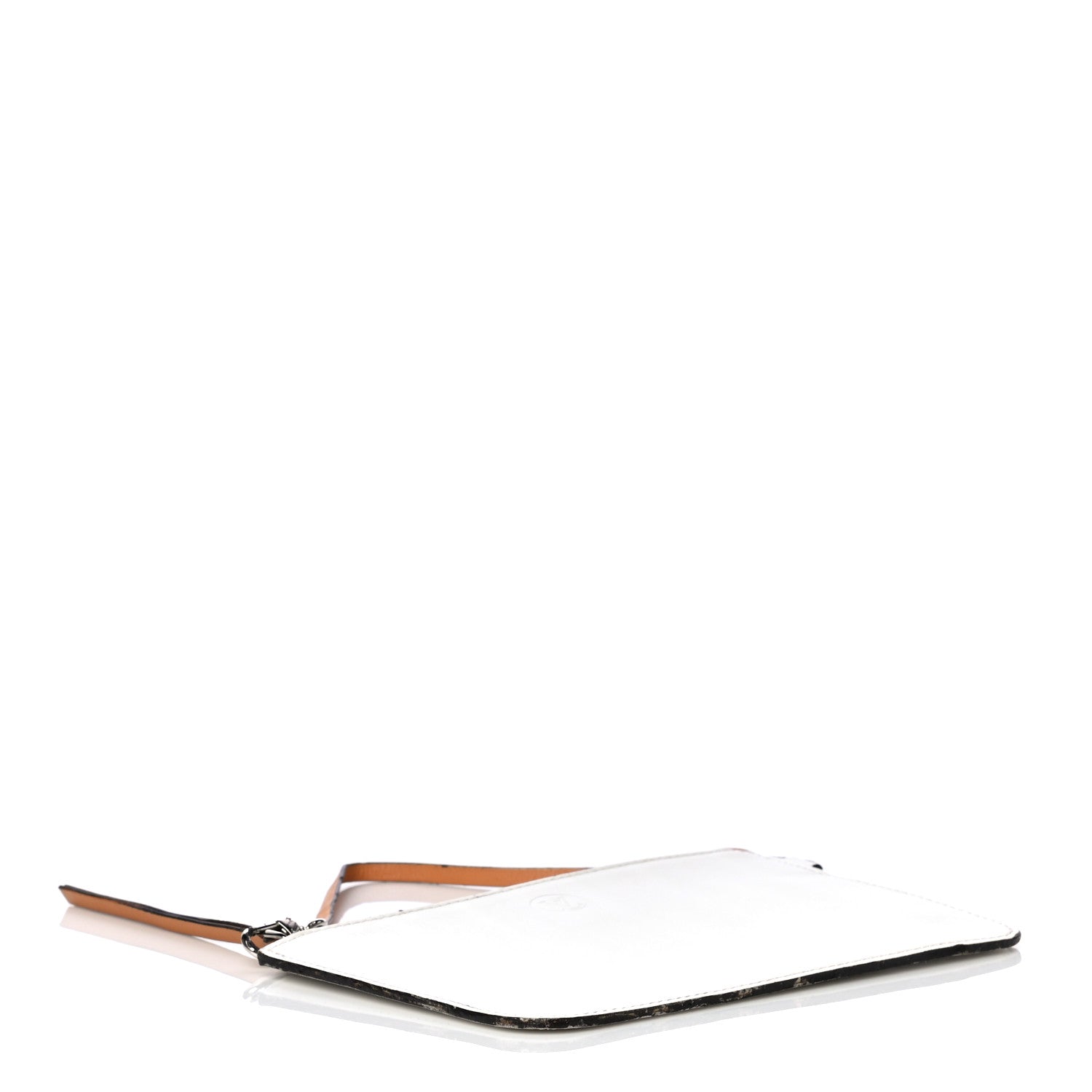 Louis Vuitton Calfskin Pochette White 6 of 8