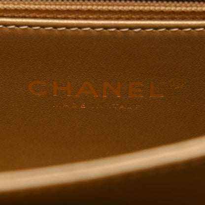 Chanel Calfskin Strass Quilted Mini Flap Black 6 of 11