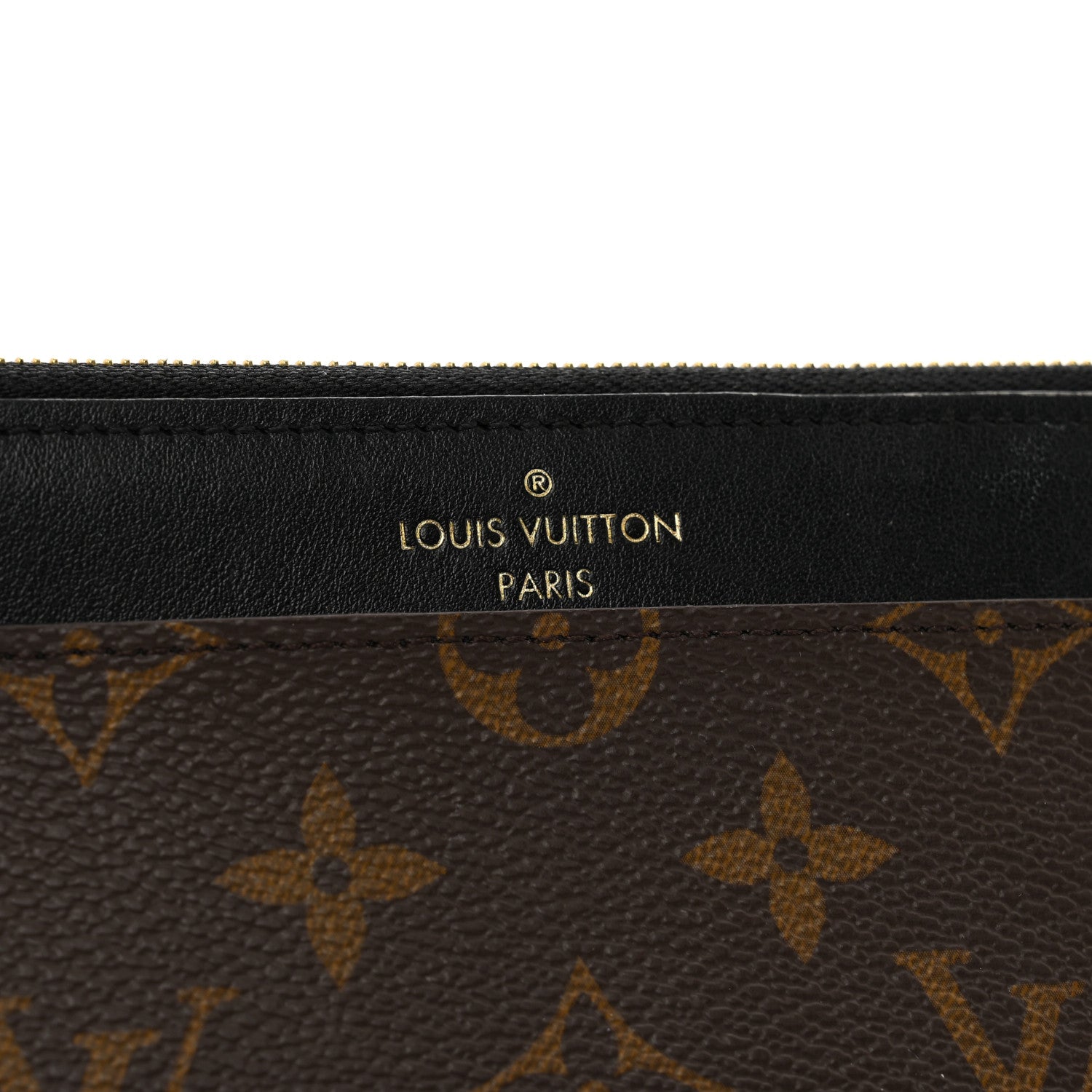 Louis Vuitton Monogram Slim Purse Black 7 of 9