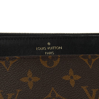 Louis Vuitton Monogram Slim Purse Black 7 of 9