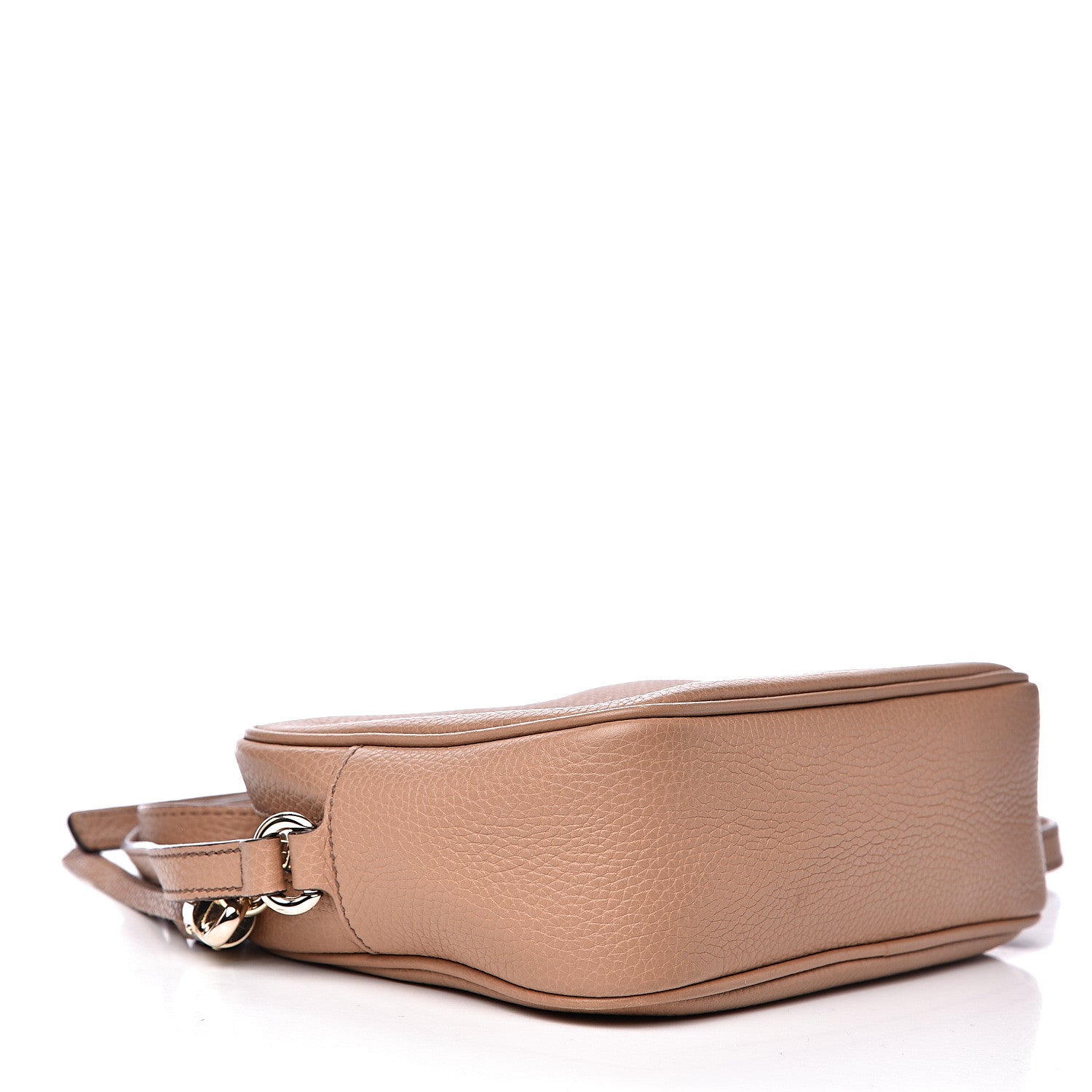 Gucci Pebbled Calfskin Small Soho Disco Bag Camelia 3 of 15