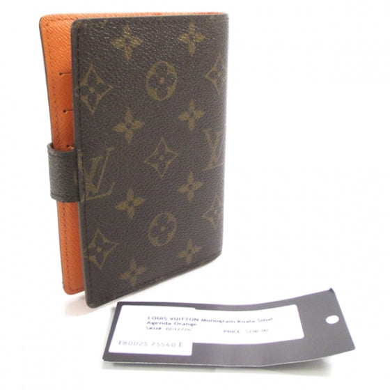 Monogram Koala Small Ring Agenda Orange