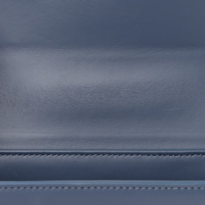 Christian Dior Box Calfskin 30 Montaigne Box Bag Blue 11 of 16