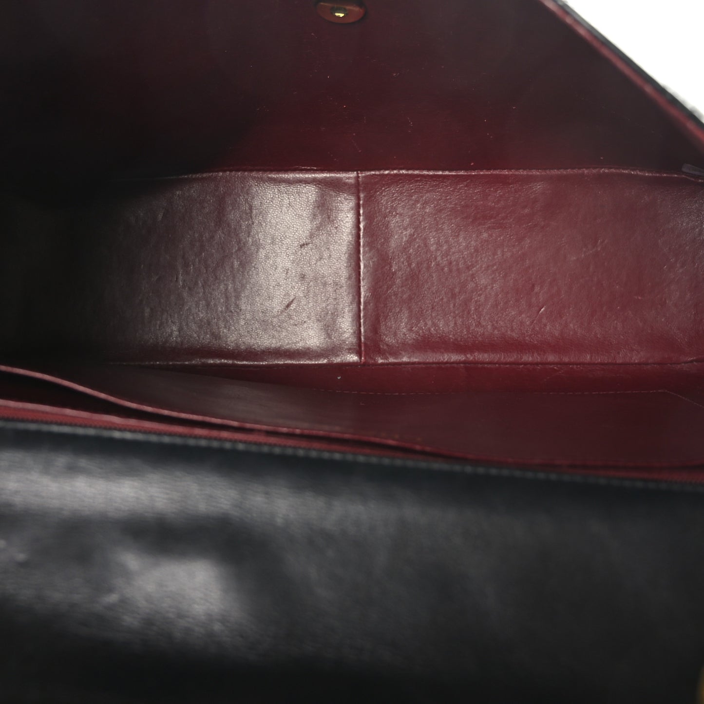 Lambskin Quilted XL Jumbo Single Flap Black