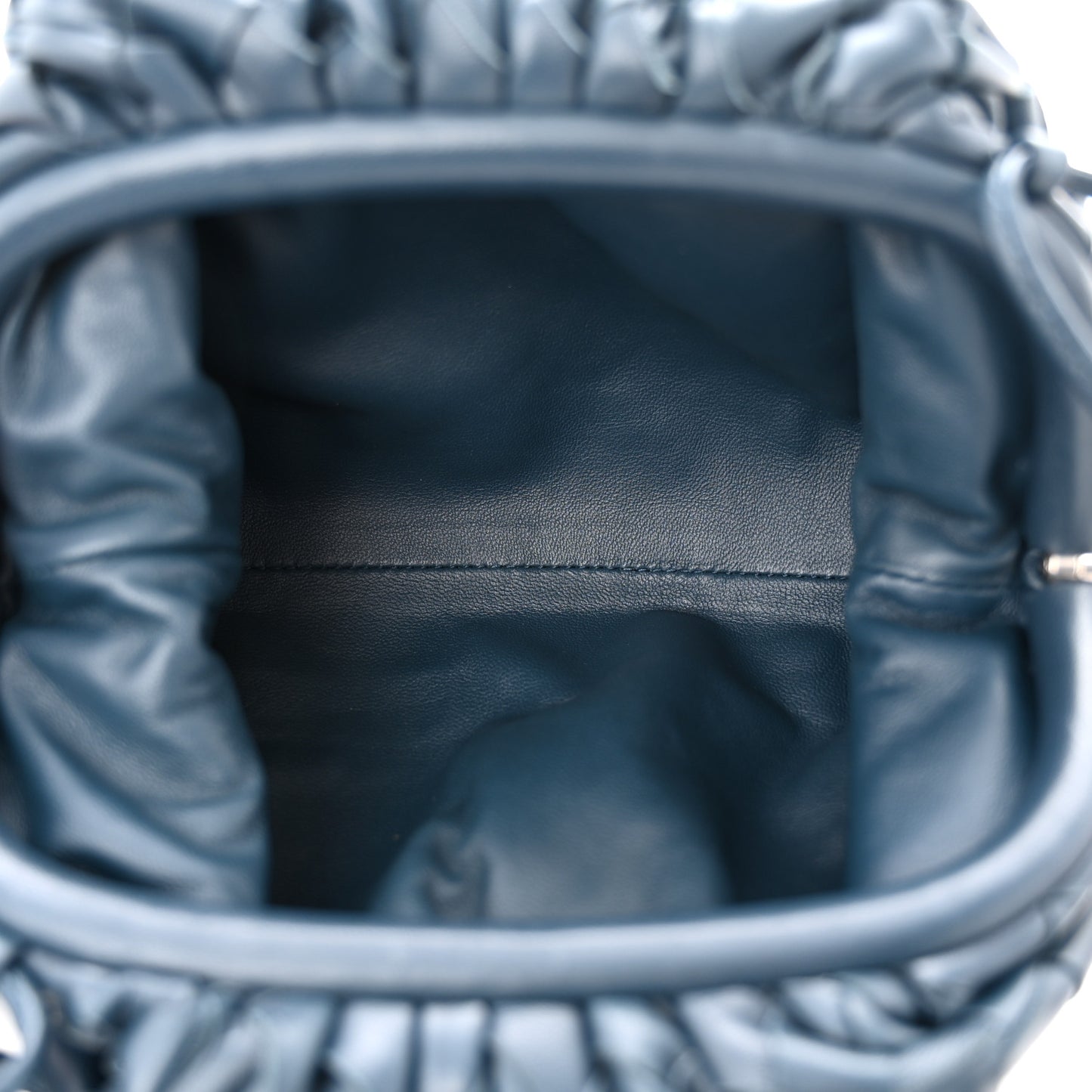 Nappa Intrecciato The Mini Pouch Thunder
