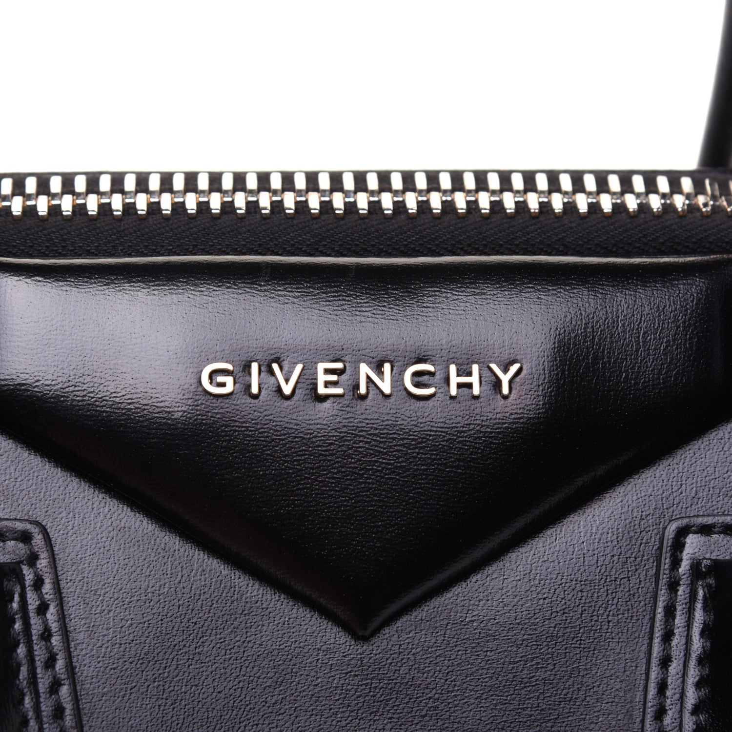Givenchy Shiny Lord Calfskin Small Antigona Black 10 of 20