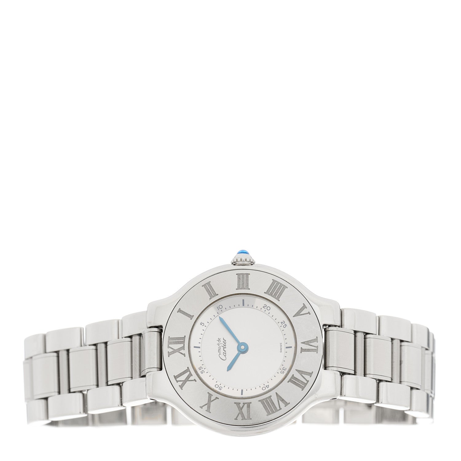 Cartier Stainless Steel 31mm Must De 21 Quartz Watch 2 of 4