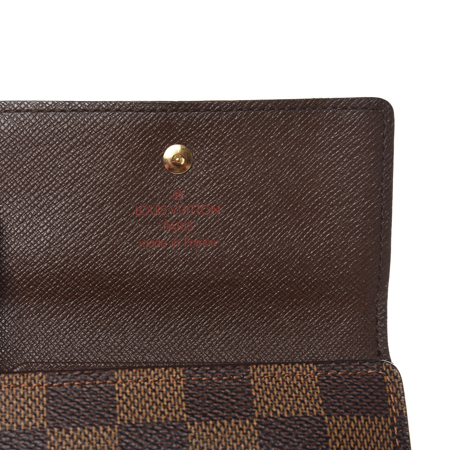 Louis Vuitton Damier Ebene Elise Wallet 15 of 16