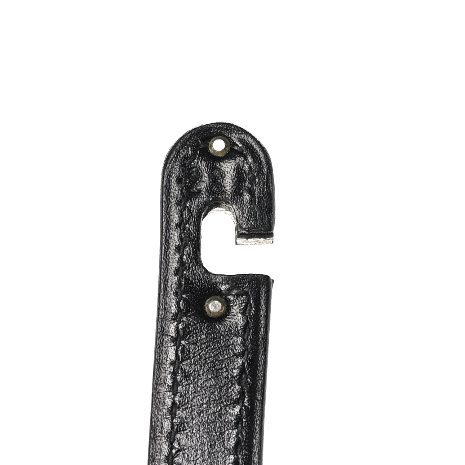 Hermes Crinoline Kelly Crutch Clutch Black 7 of 9