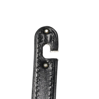 Hermes Crinoline Kelly Crutch Clutch Black 7 of 9