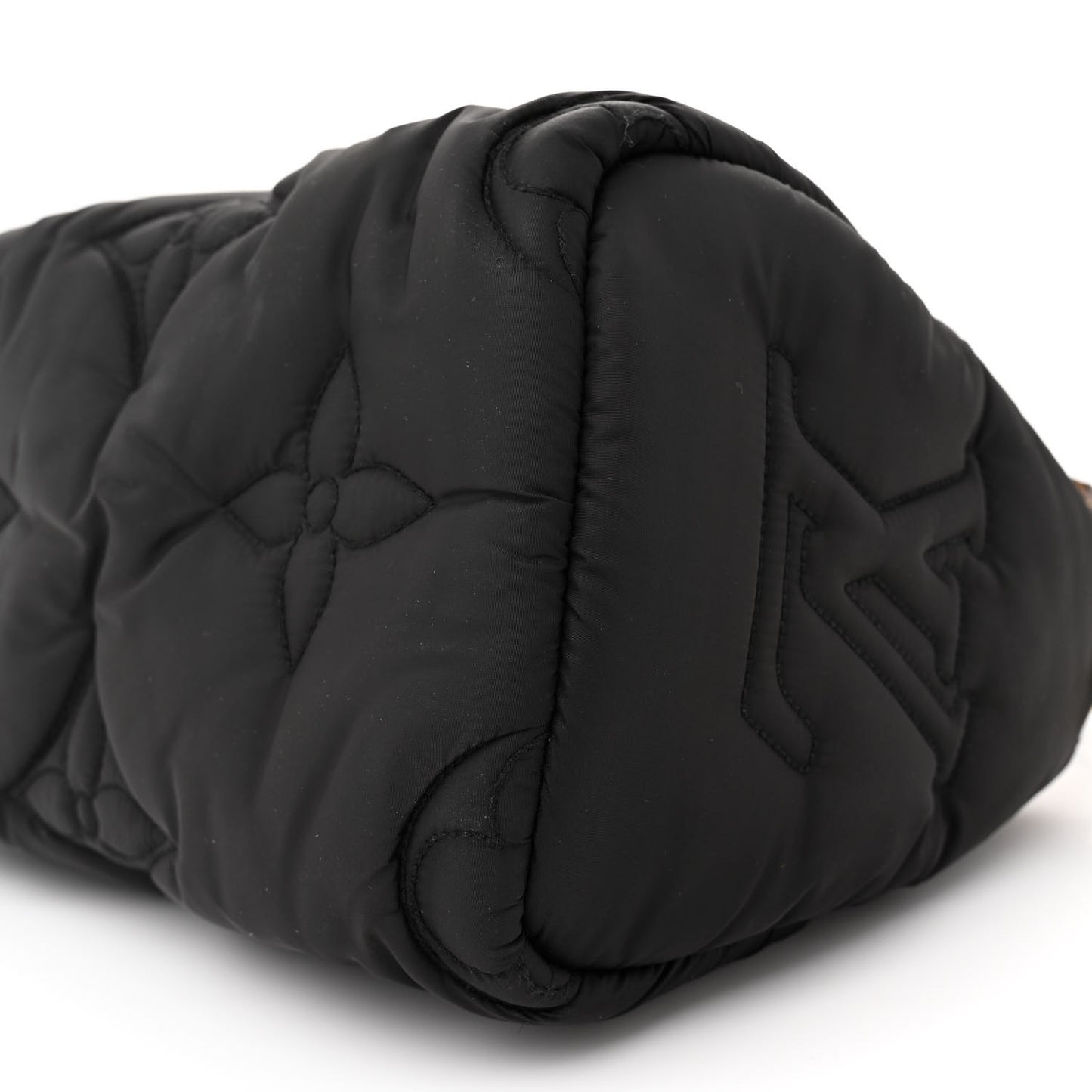 Econyl Mini Monogram Pillow Speedy Bandouliere 25 Black