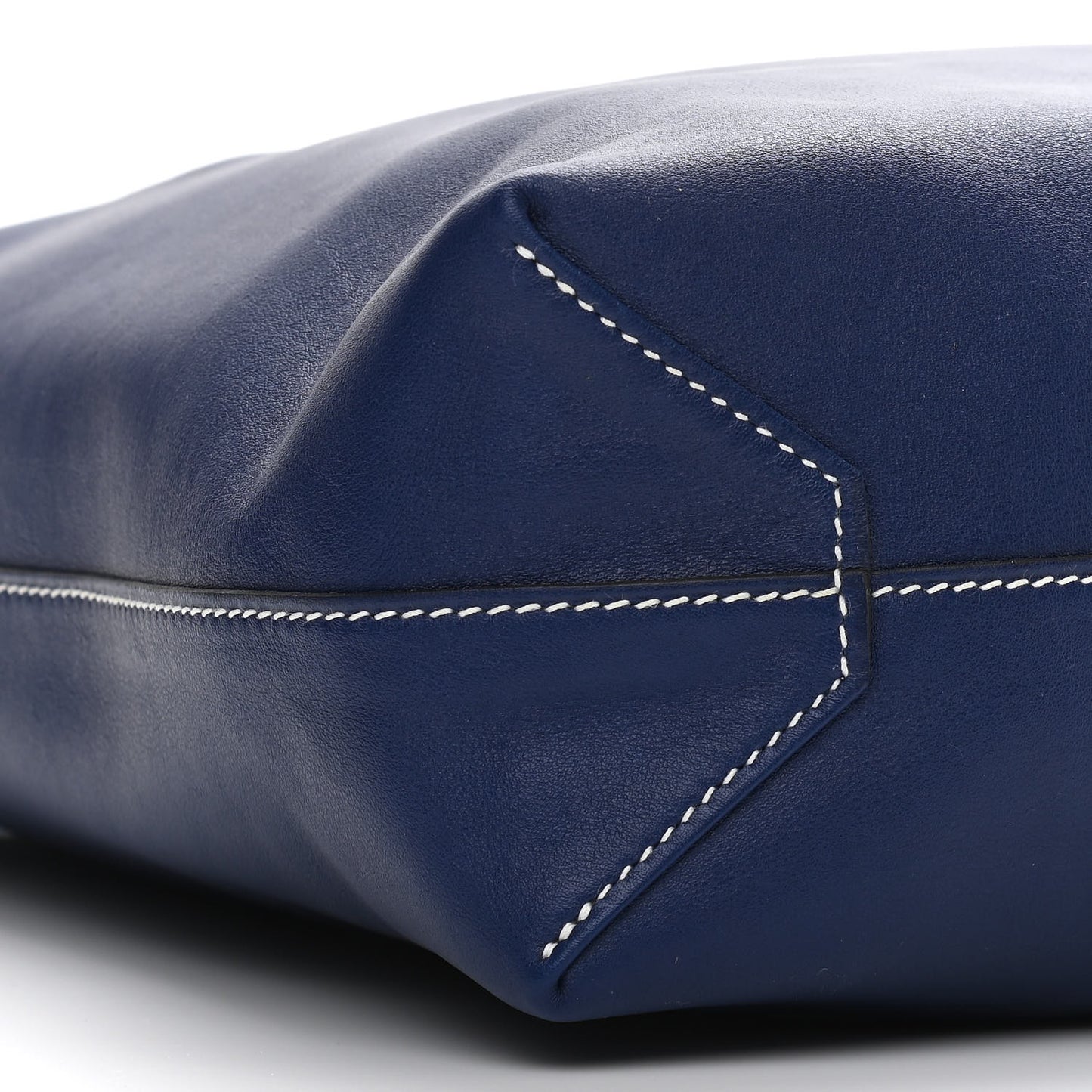 Veau Sikkim Double Sens 28 Reversible Tote Bleu Sapphire Bleu Paradis