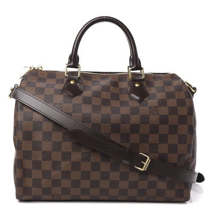 Louis Vuitton Damier Ebene Speedy Bandouliere 30 1 of 11