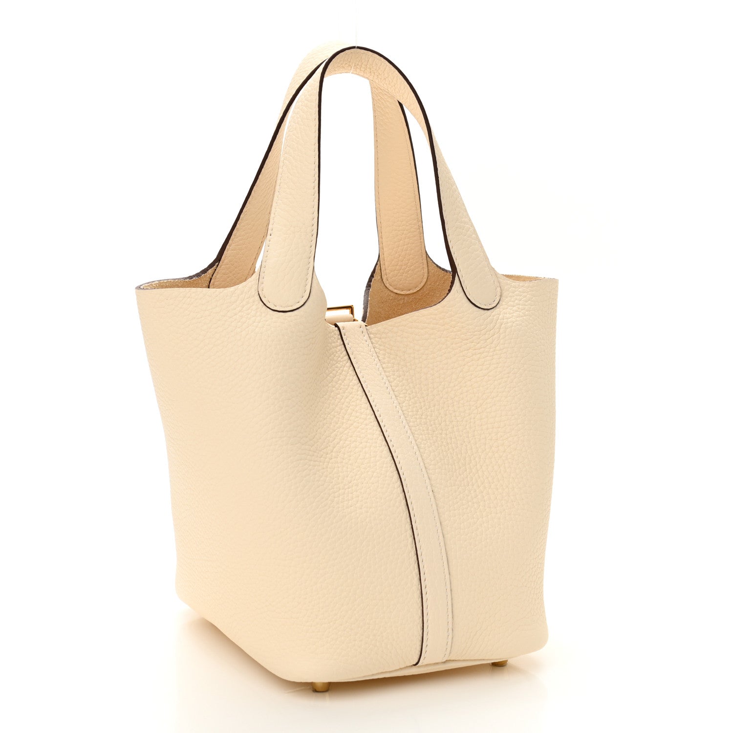 Hermes Taurillon Clemence Picotin Lock 18 PM Nata 3 of 11