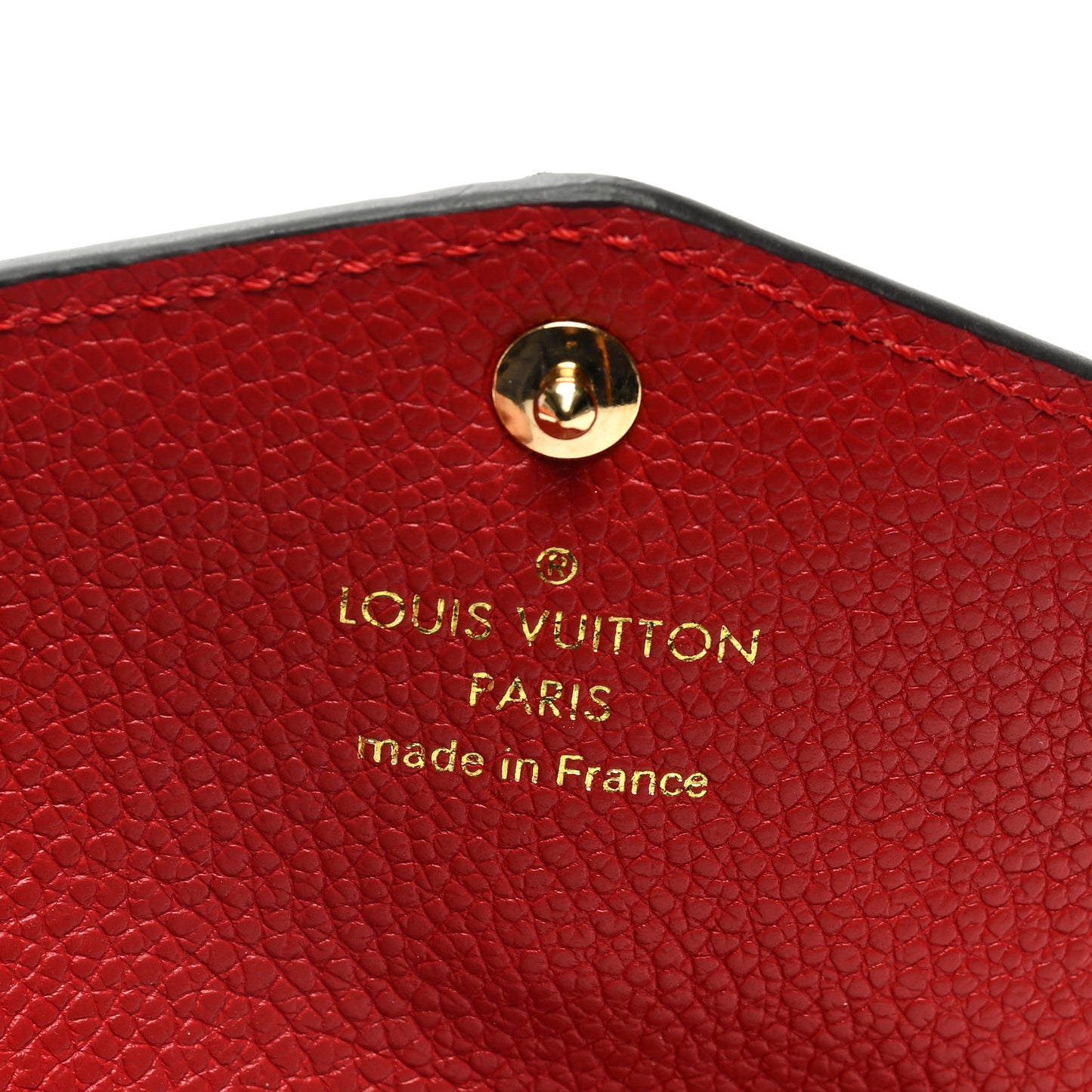 Empreinte Key Pouch Cherry