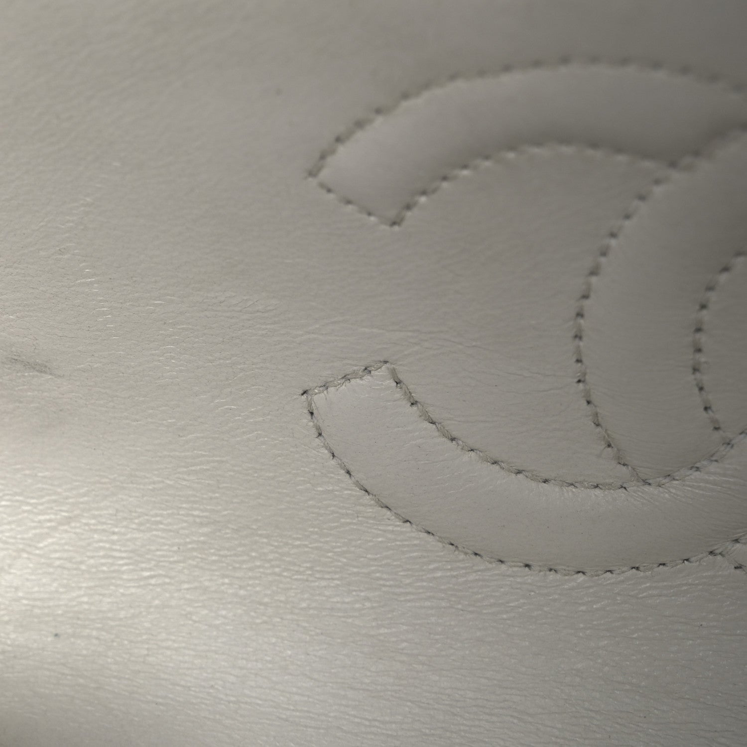Chanel Lambskin Quilted Mini Square Flap White 15 of 18
