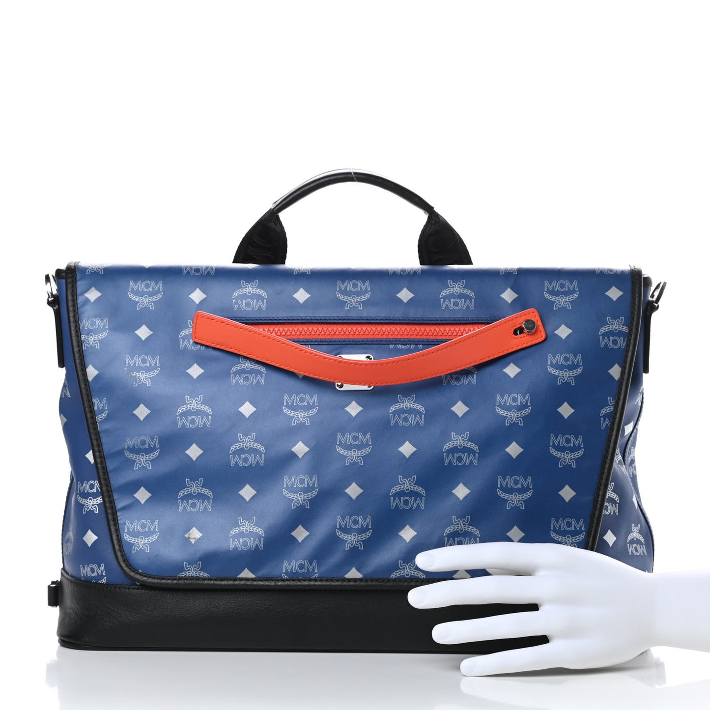 Visetos Large Messenger Bag Estate Blue