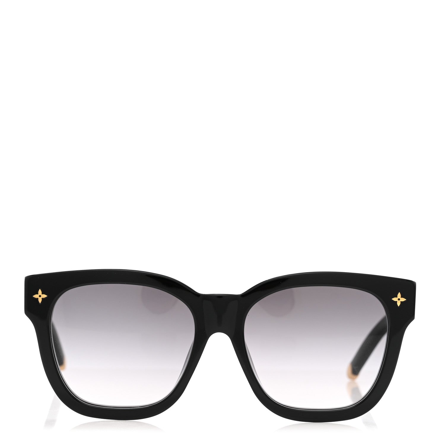 Louis Vuitton Acetate My Monogram Square Sunglasses Z1523E Black 2 of 7