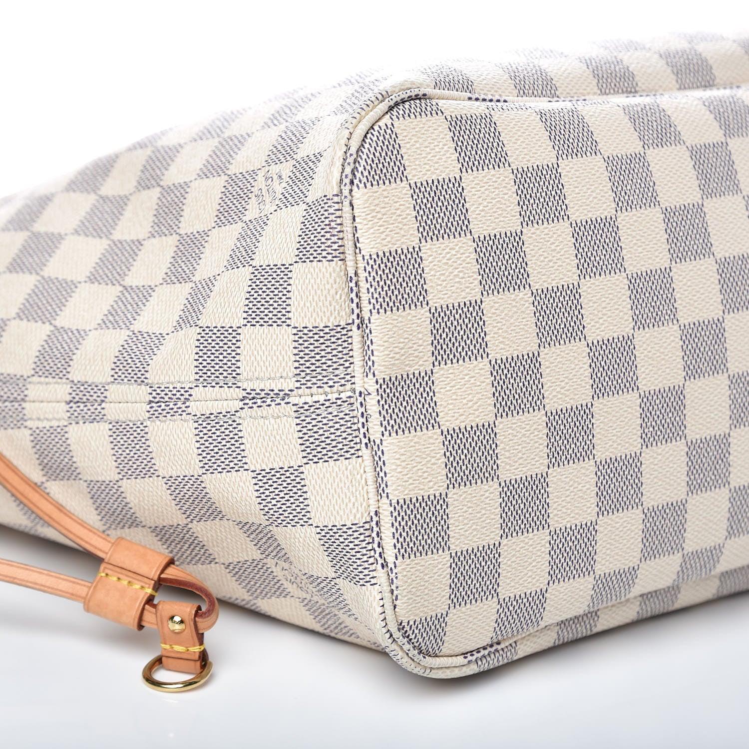 Louis Vuitton Damier Azur Neo Neverfull MM Rose Ballerine 8 of 16