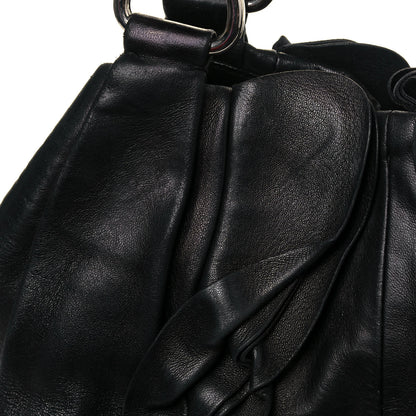 Prada Nappa Ruffle Hobo Black 15 of 15