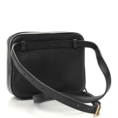 Saint Laurent Lambskin Matelasse Vicky Monogram Belt Bag Black 2 of 7