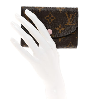 Louis Vuitton Monogram Rosalie Coin Purse Rose Ballerine 2 of 7