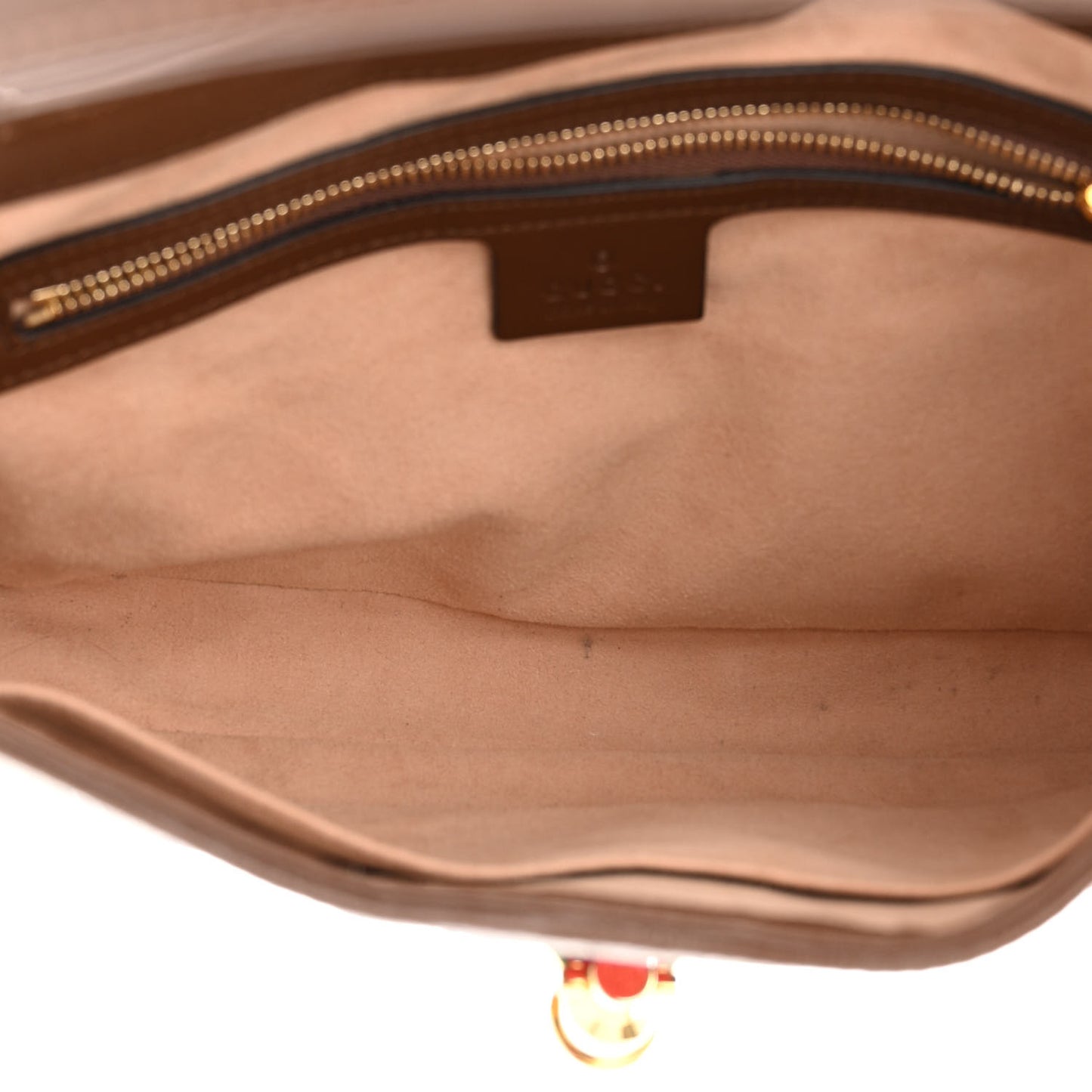 GG Supreme Monogram Azalea Calfskin Web Small Jackie 1961 Hobo Beige Ebony Brown Sugar