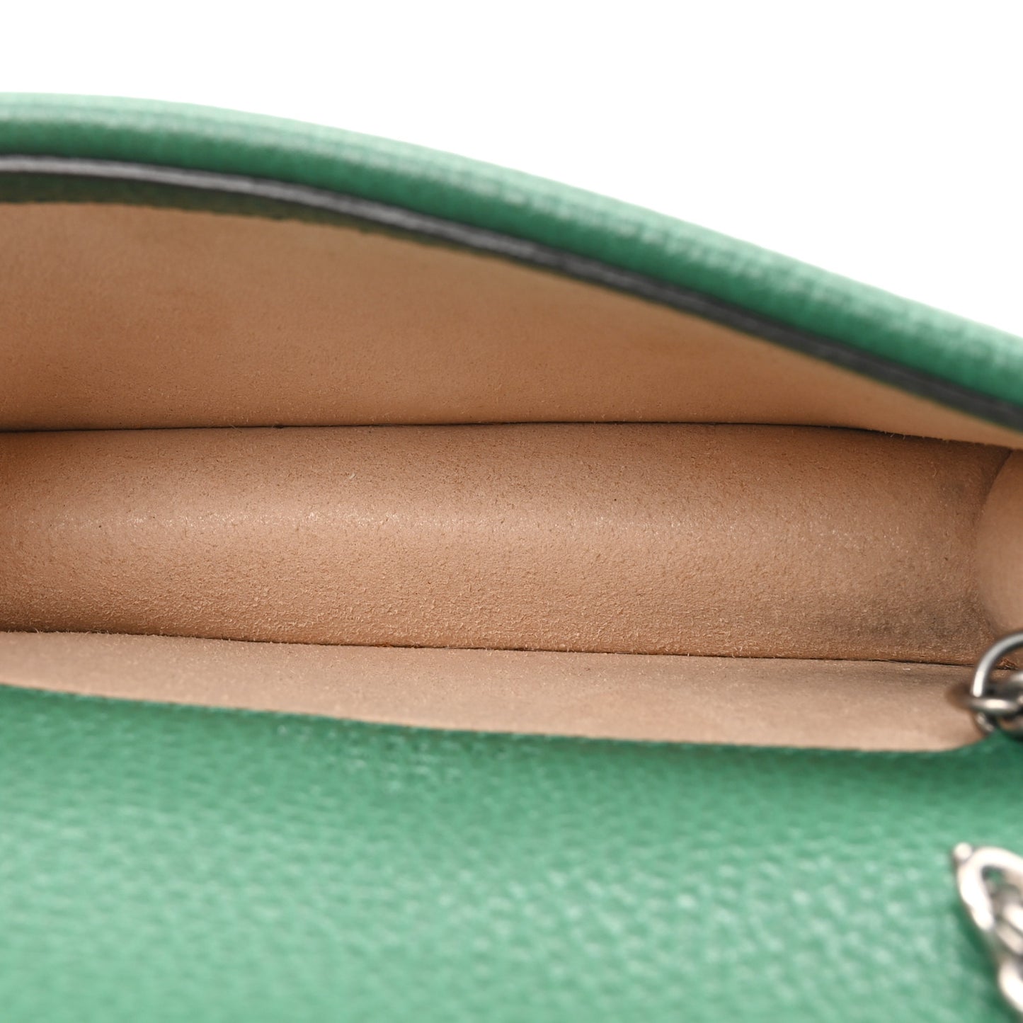 Dollar Calfskin Crystal Super Mini Dionysus Shoulder Bag Emerald