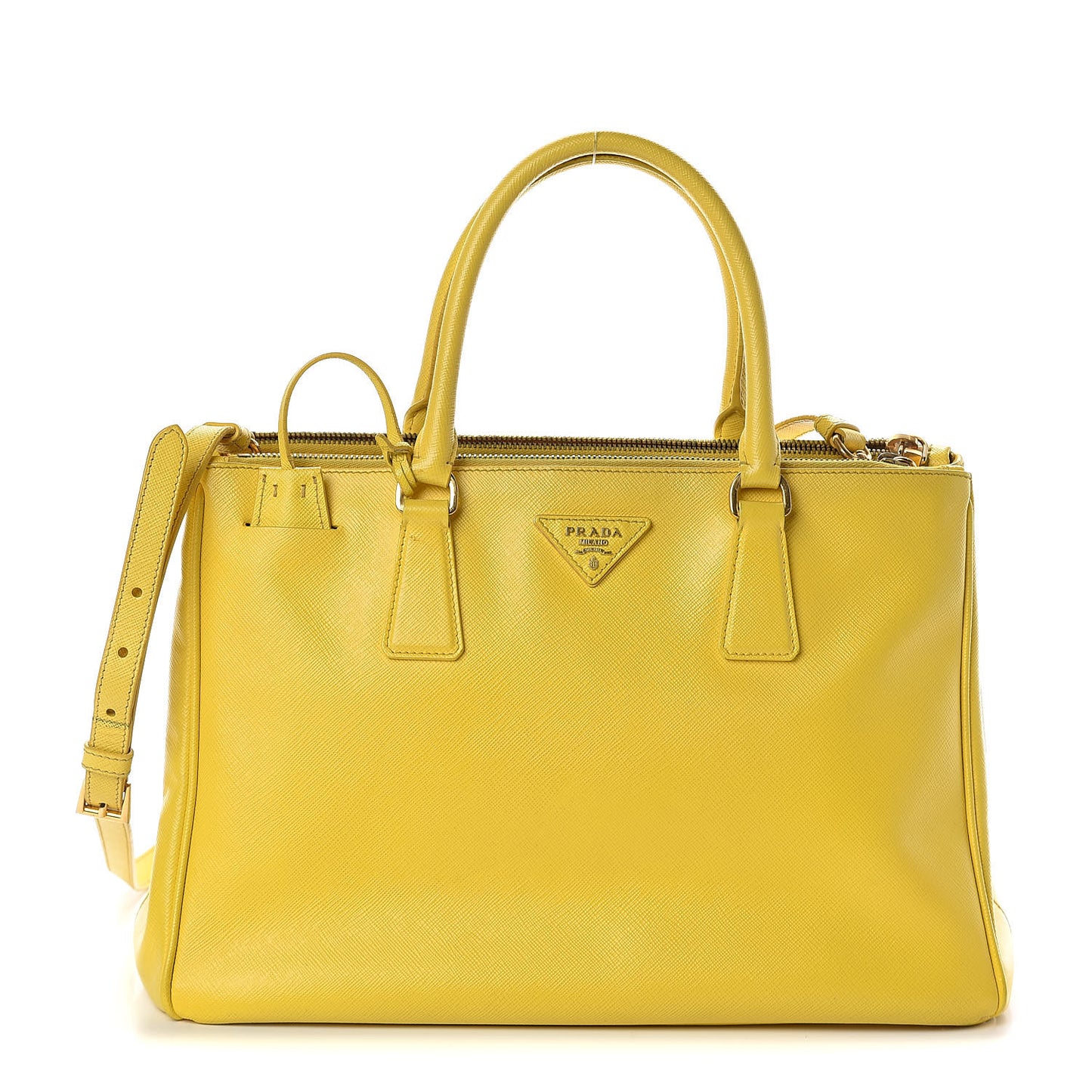 Saffiano Medium Galleria Double Zip Tote