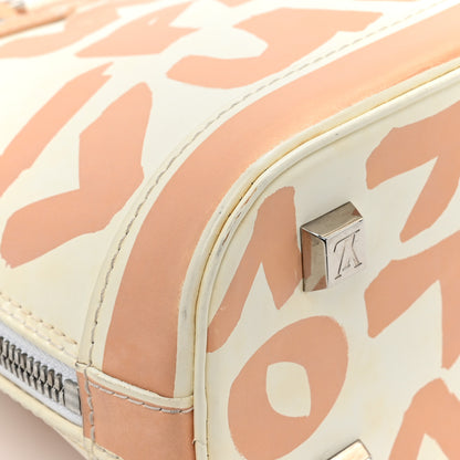 Louis Vuitton Graffiti Alma MM Peach 15 of 19