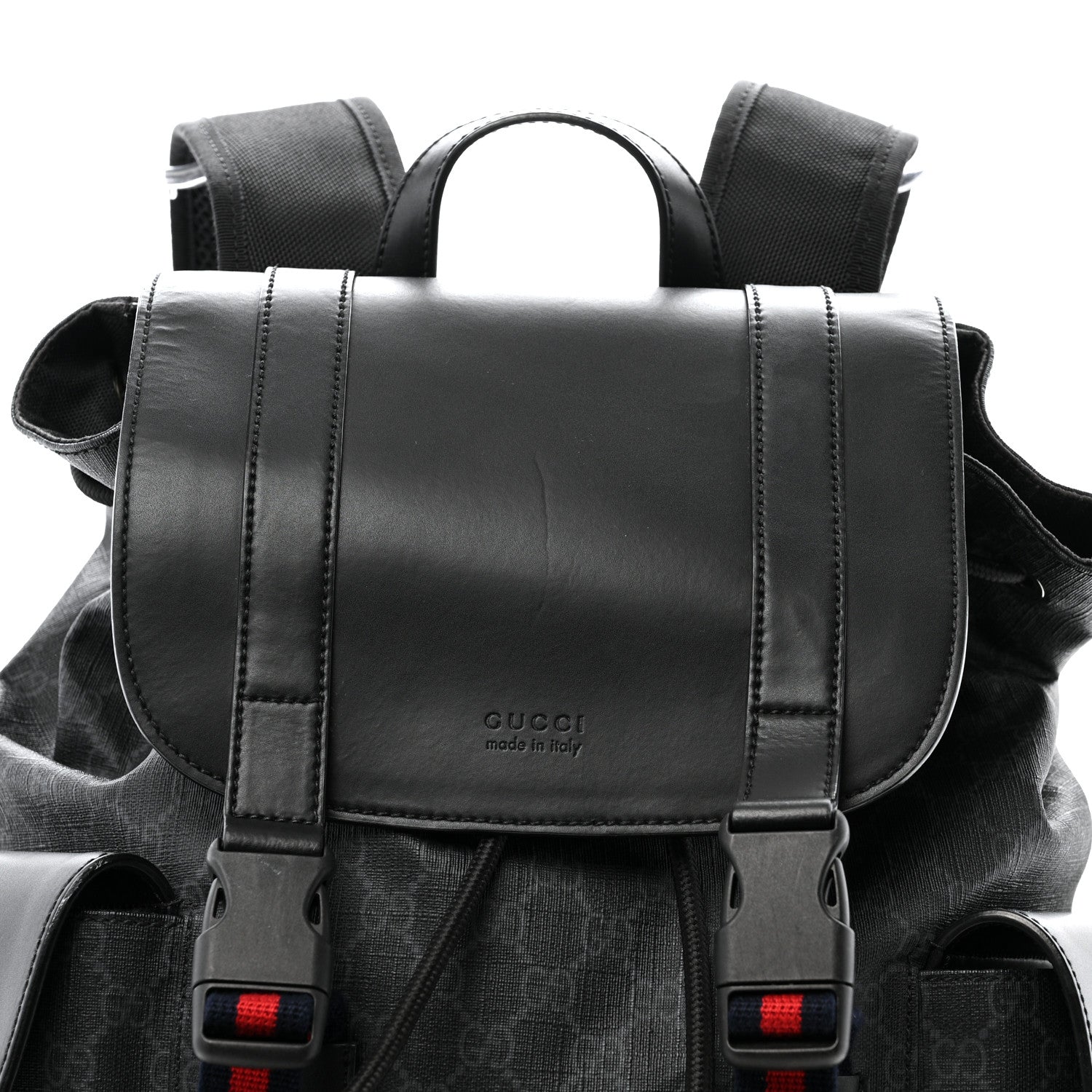 Gucci - GG-canvas and Leather Backpack - Mens