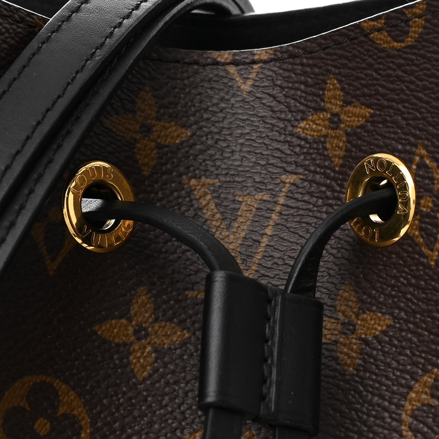 Louis Vuitton Monogram Neonoe MM Black 8 of 10