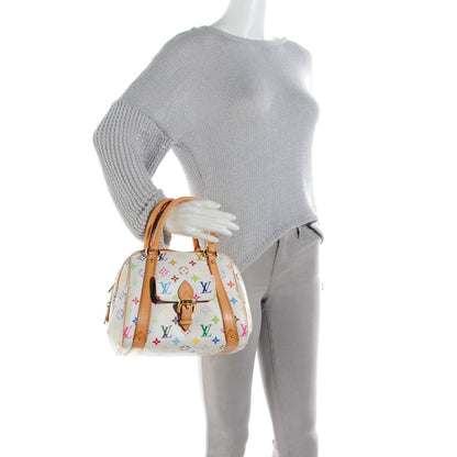 Louis Vuitton Monogram Multicolor Priscilla White 2 of 8