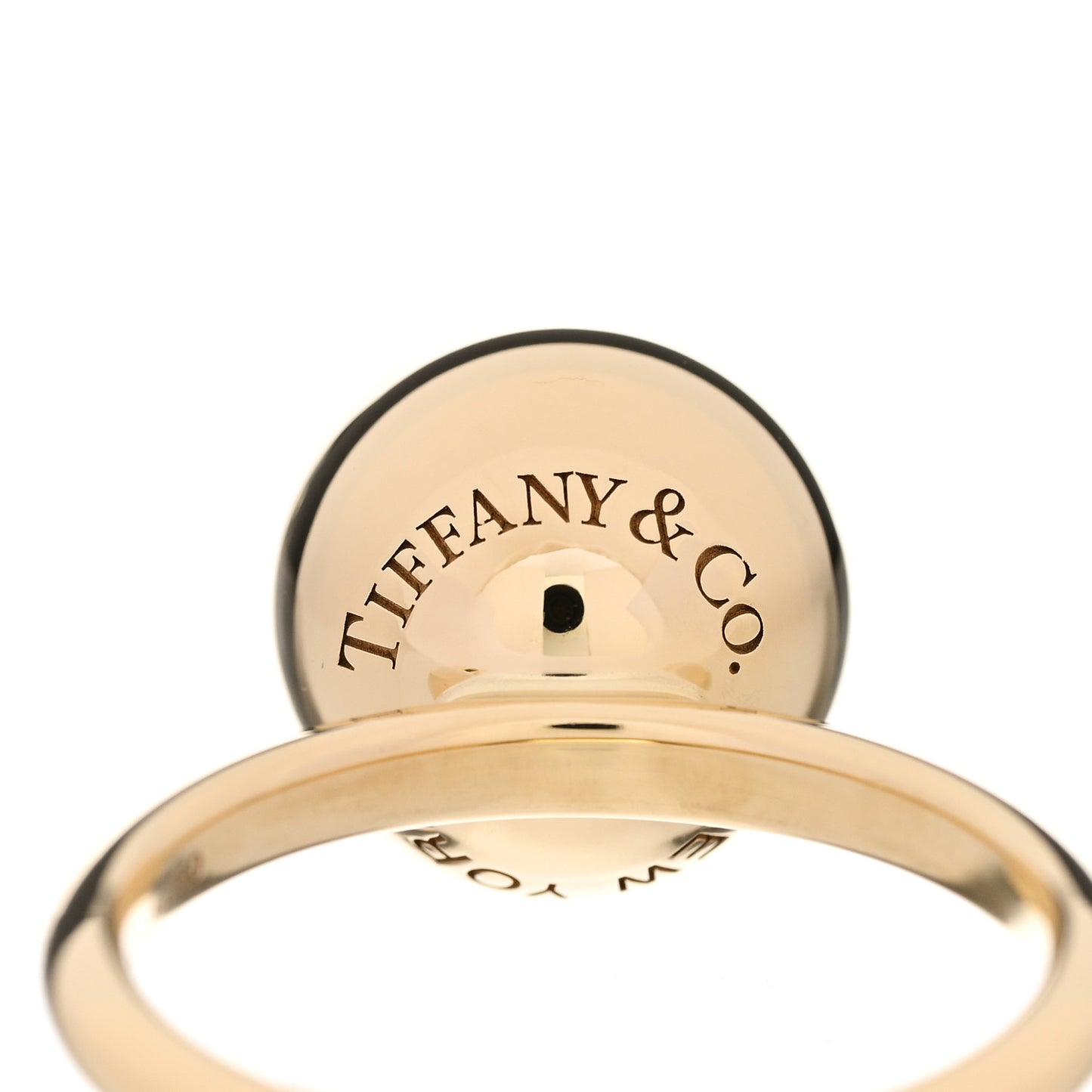 18K Yellow Gold 12mm Hardwear Ball Ring 54 7