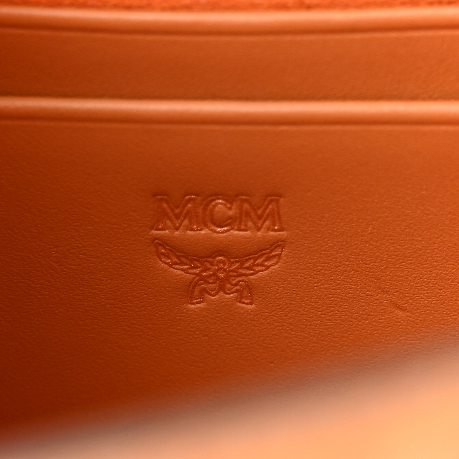 MCM Visetos Small Patricia Saddle Bag Cognac 6 of 12