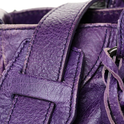 Balenciaga Agneau Classic Hardware Velo Dark Violet 21 of 38