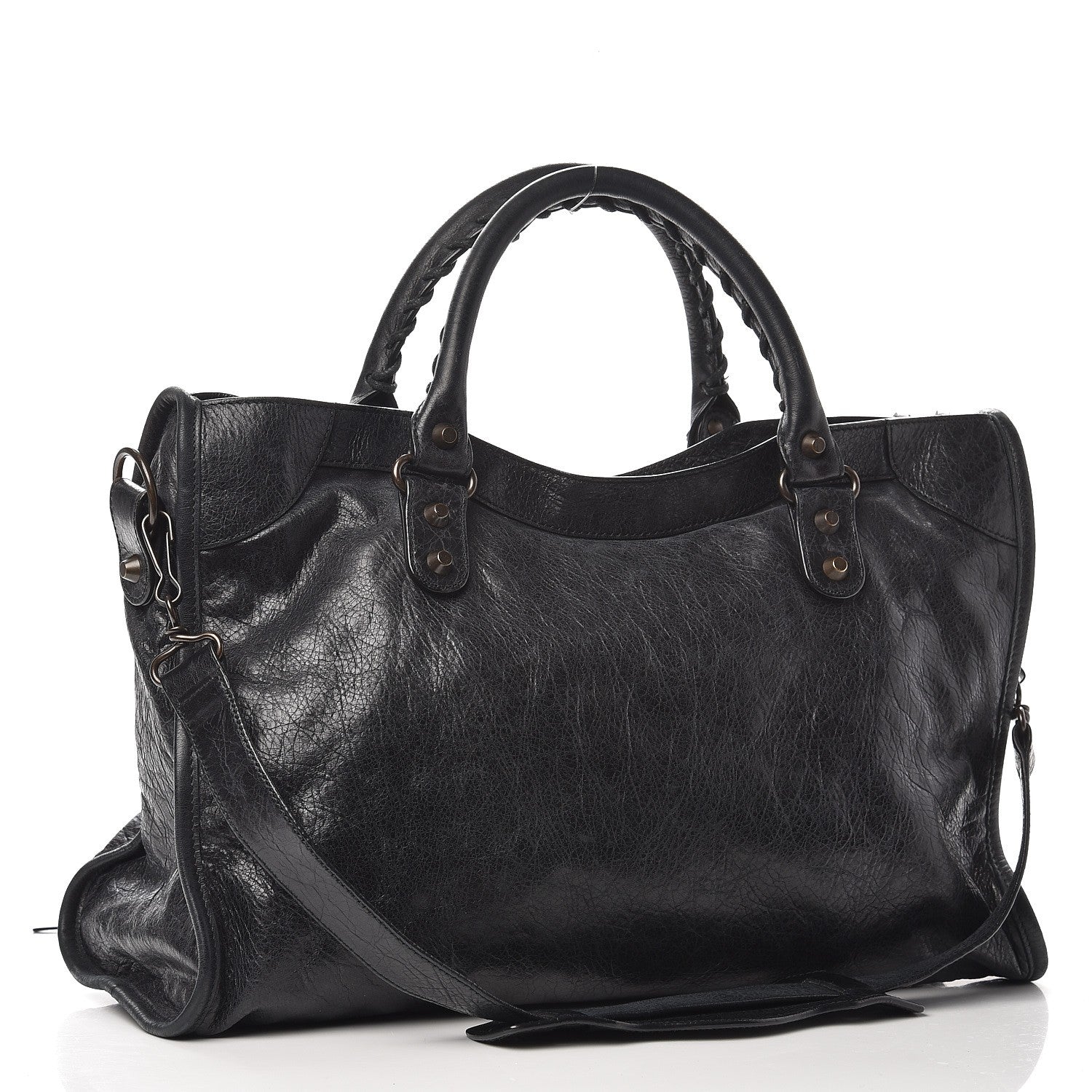 Balenciaga Agneau Classic Hardware City Black 3 of 9
