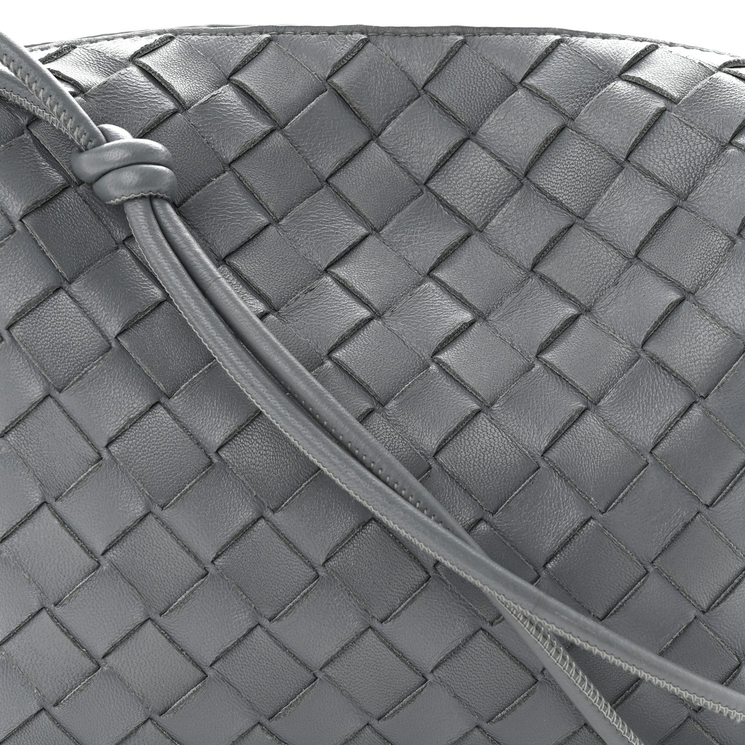 Bottega Veneta Nappa Intrecciato Small Loop Camera Bag Thunder 7 of 9