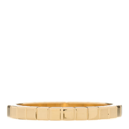 Chopard 18K Yellow Gold Diamond Ice Cube Band Ring 55 7.25 3 of 8