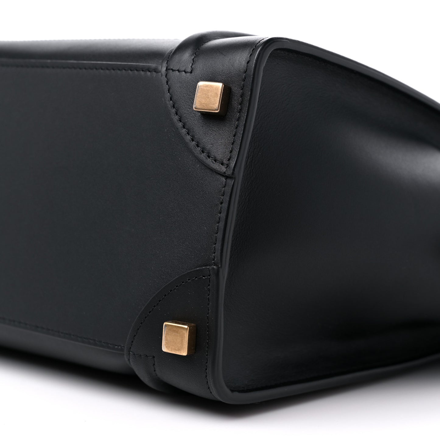 Smooth Calfskin Micro Luggage Black