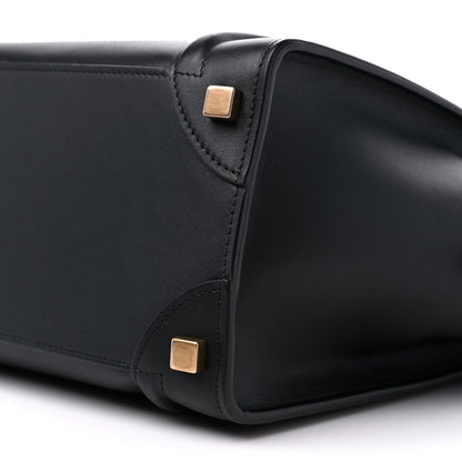 Celine Smooth Calfskin Micro Luggage Black 8 of 11