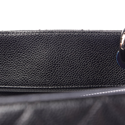 Chanel Caviar Quilted Grand Shopping Tote GST Black 12 of 18