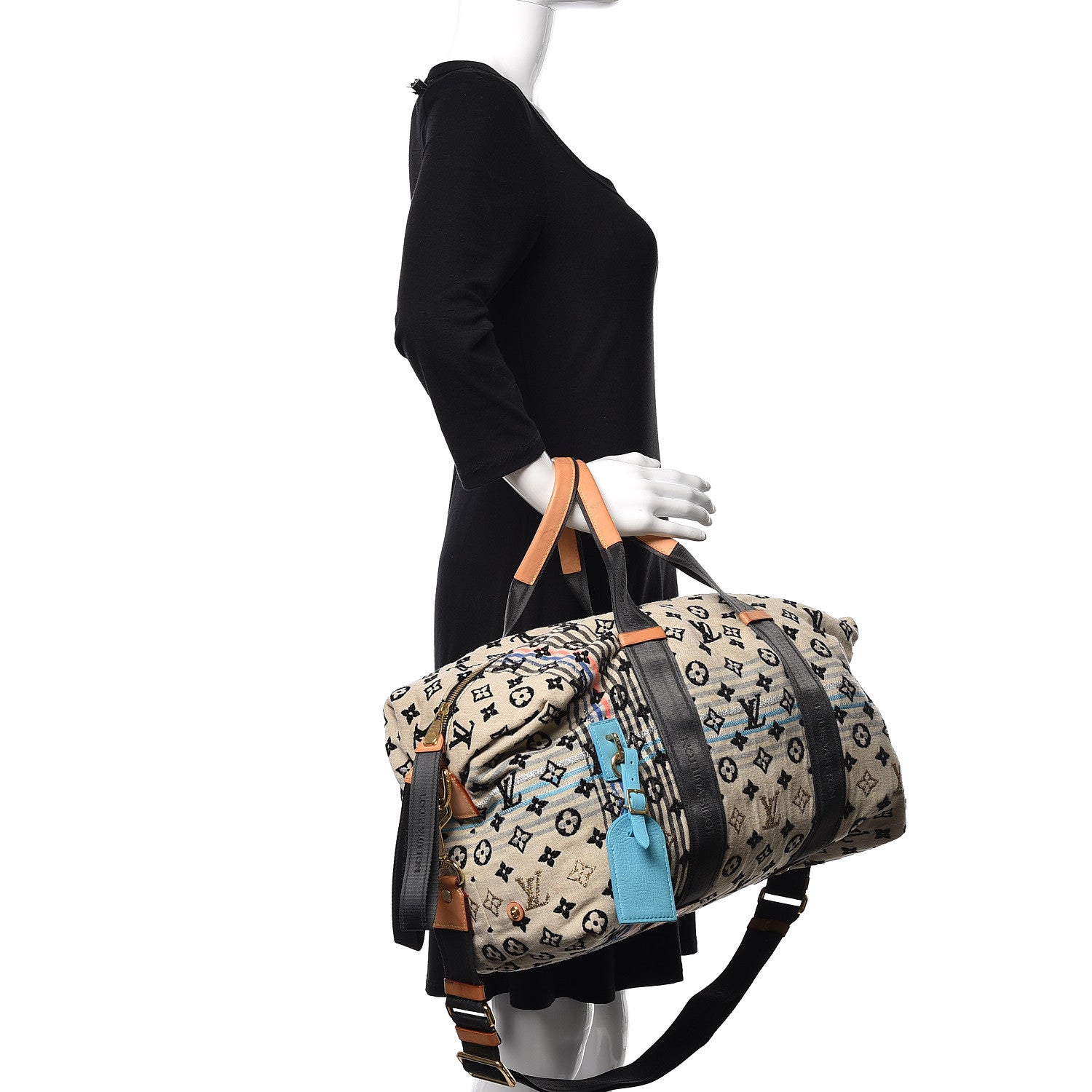 Louis Vuitton Monogram Cheche Tuareg Blue 3 of 16
