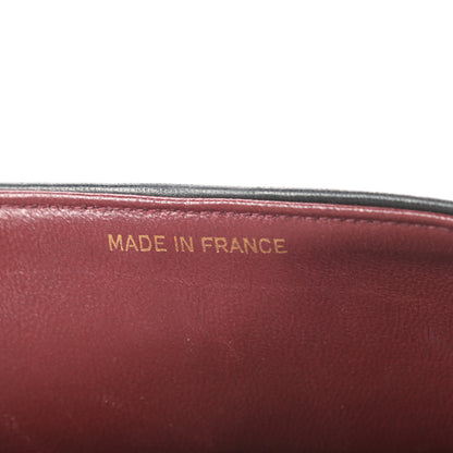 Chanel Lambskin Quilted Medium Double Flap Black 7 of 15