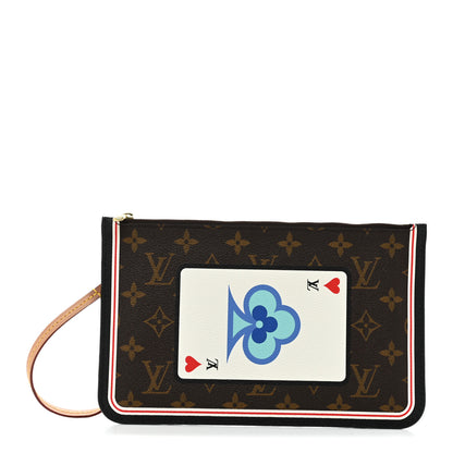 Louis Vuitton Monogram Game On Neverfull MM Pochette 1 of 7