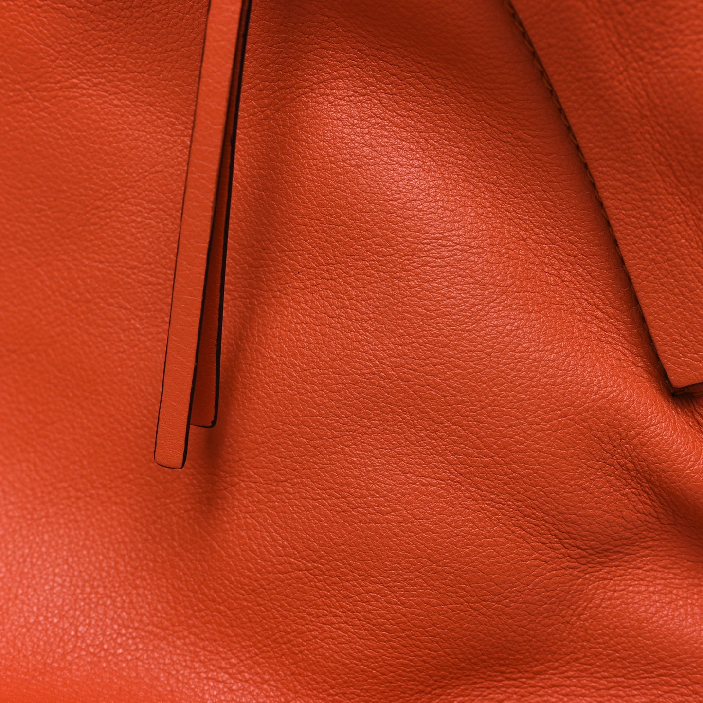 Soft Grained Calfskin Anton Sling Pumpkin